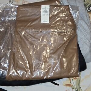 NWT FAUX LEATHER LEGGINGS